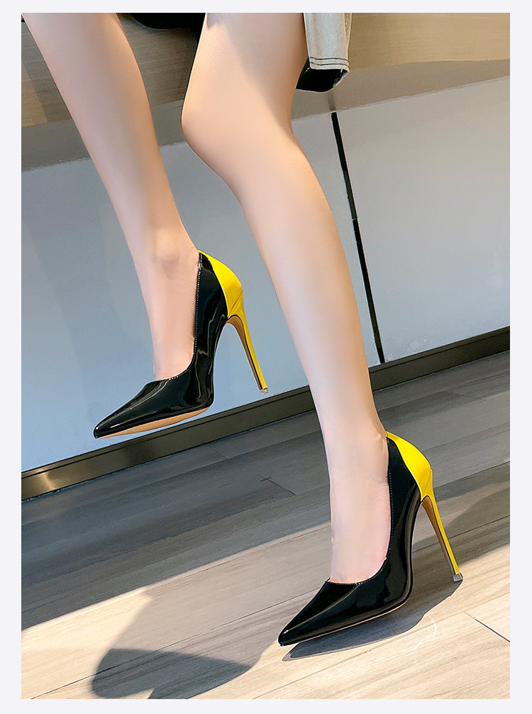 Glamour Pointed Stiletto Heel (+Plus sizes!)