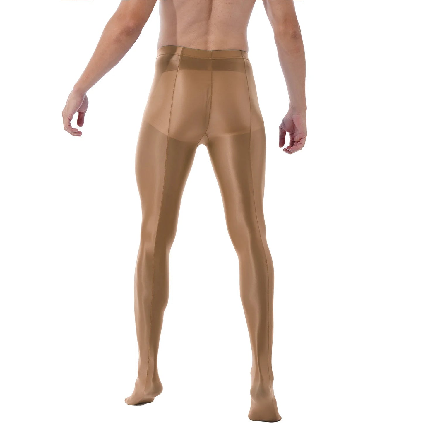 Men’s Glossy Ballet & Sports Pantyhose