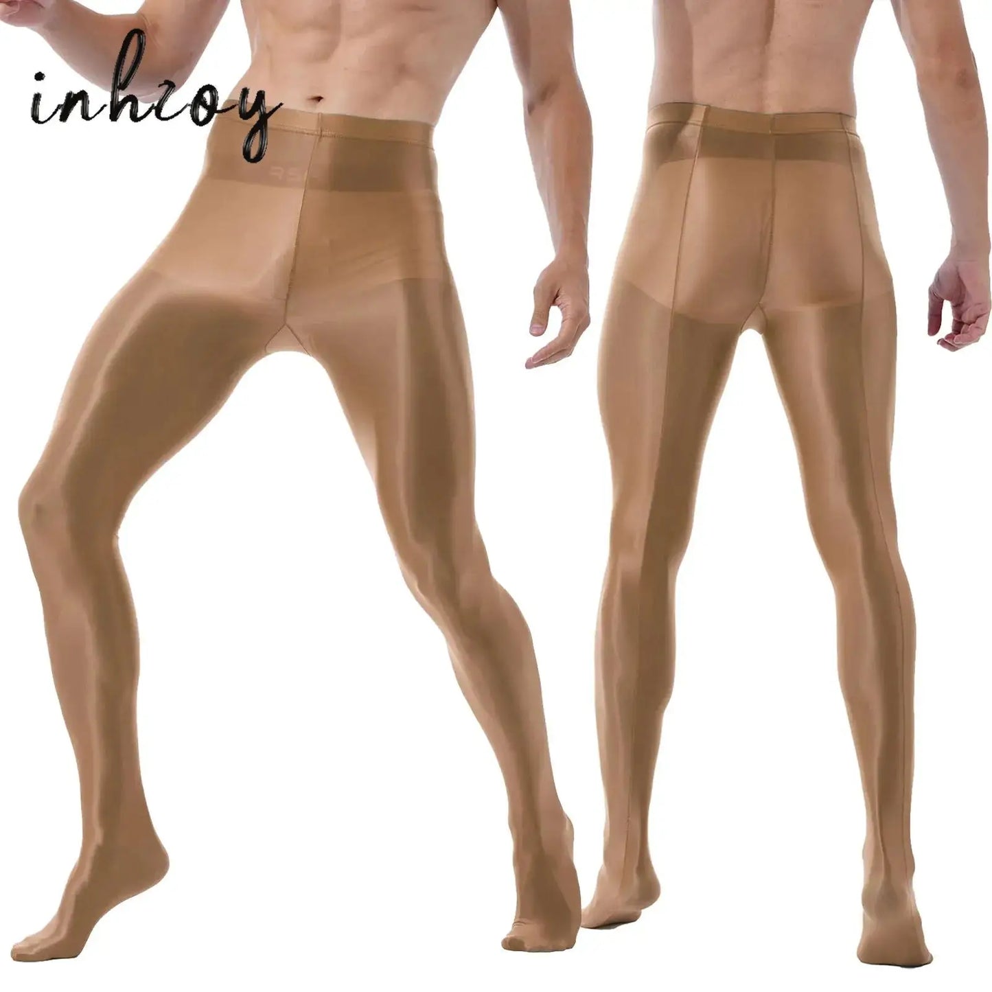 Men’s Glossy Ballet & Sports Pantyhose