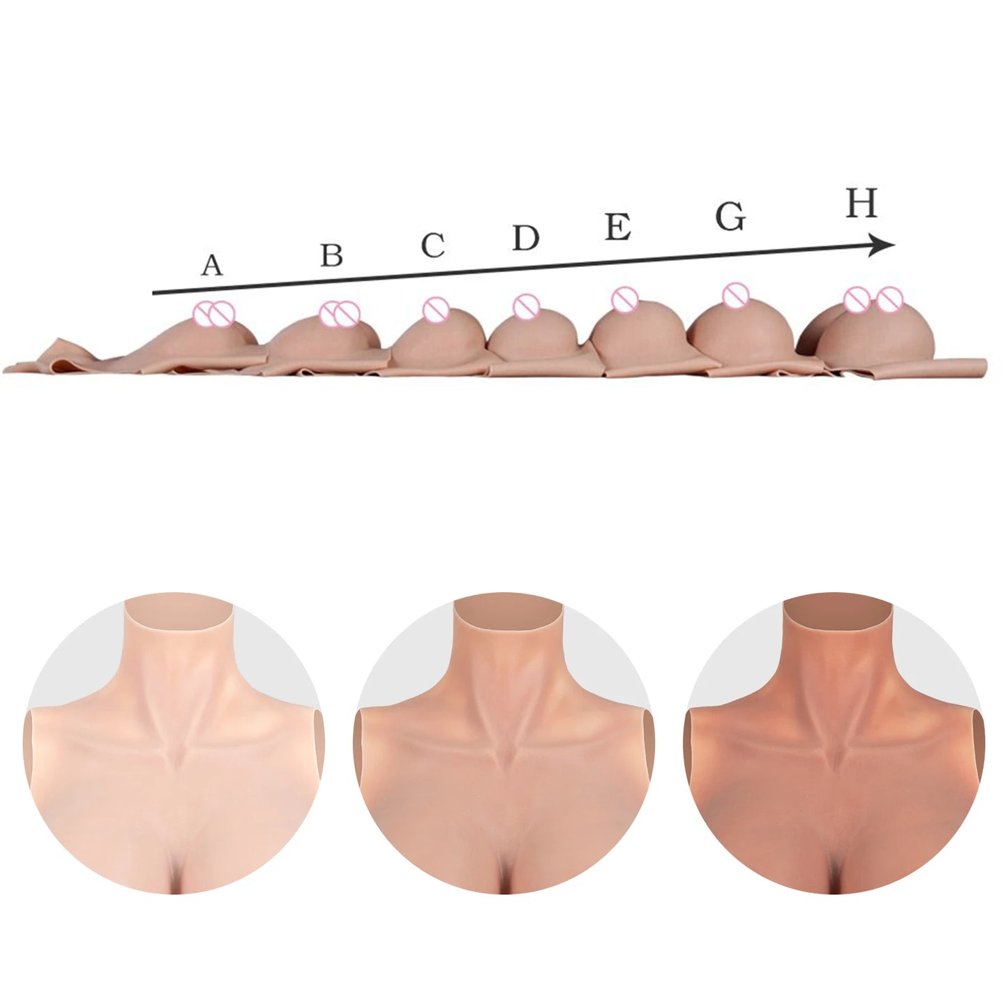 Elegance by Yoya: 1st Generation Silicone Breast Form